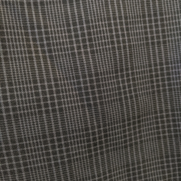 HAGGAR grey plaid shorts sz 42 - Picture 4 of 6